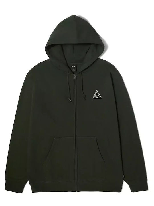 HUF Triple Triangle Ζακέτα με Κουκούλα Hunter G...
