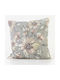 Borea Sofa Cushion Pattern 77 100% Cotton Ecru 45x45cm