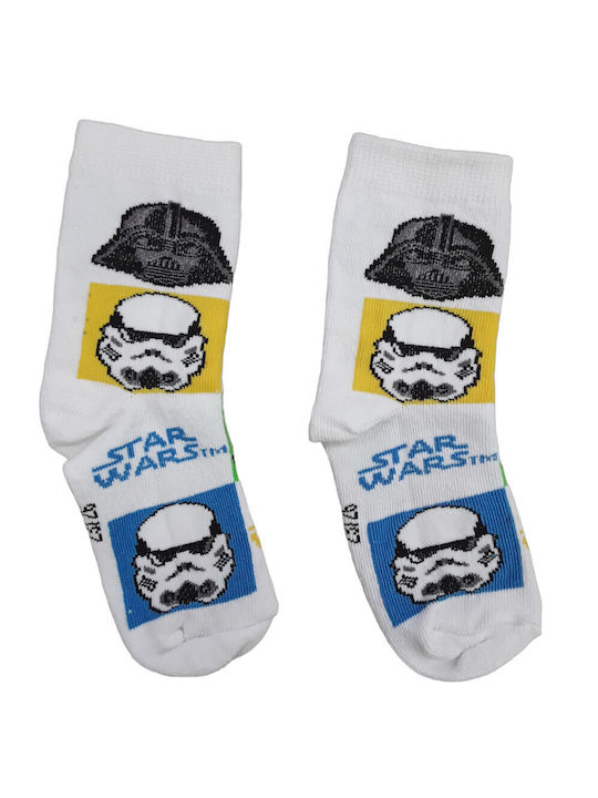 Disney Kids' Socks White