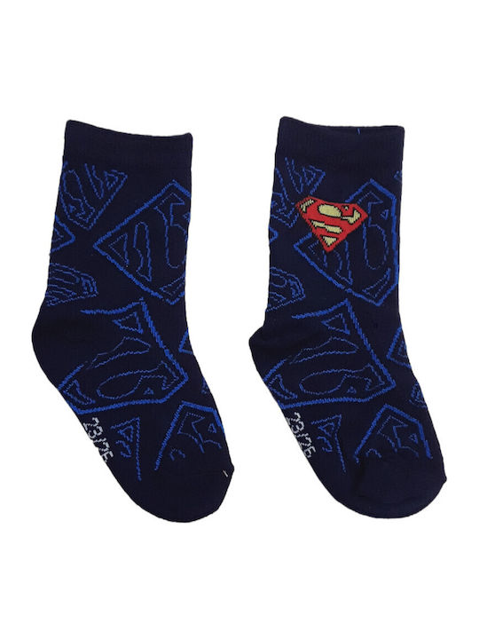 Disney Παιδικές Κάλτσες Superman Navy