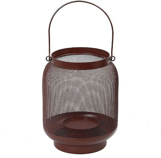 Espiel Laterne Set Tischplatte Rot 14x14x19cm 2Stück