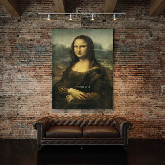 Painting Copy of Da Vinci on Canvas 65x95cm