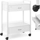 Cosmetic Hairdressing Trolley Helper 2 Drawers 2 Shelves 62.5 X 40 X 85.5 Cm