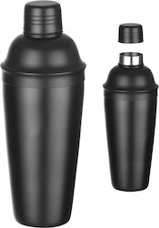 3-piece Cobbler Cocktail Shaker 0.8 L Black