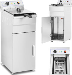 Free-standing Electric Fryer On Cabinet 400v 16l Free-standing Electric Fryer On Cabinet 400v 16l