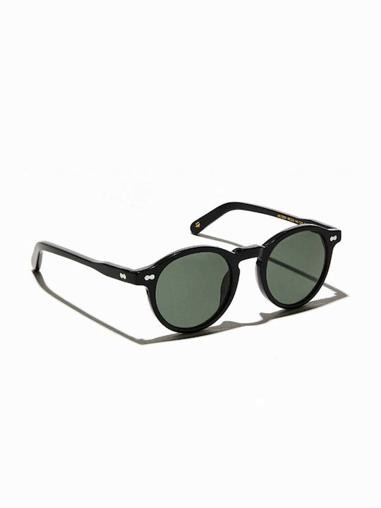 Moscot Ochelari de soare cu Negru Rame și Negru Lentilă MOSCOT MILTZEN BLACK