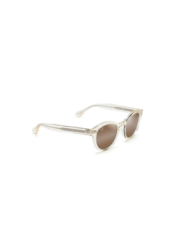 Maui Jim Ochelari de soare cu Transparent Din plastic Rame și Maro Lentilă MJ841-21D