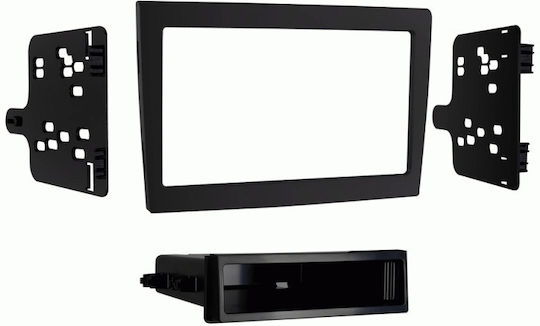 Metra Electronics DIN Fascia Panels 2 Din for Hyundai Coupe Porsche 997 Renault Coupe 2005-2012