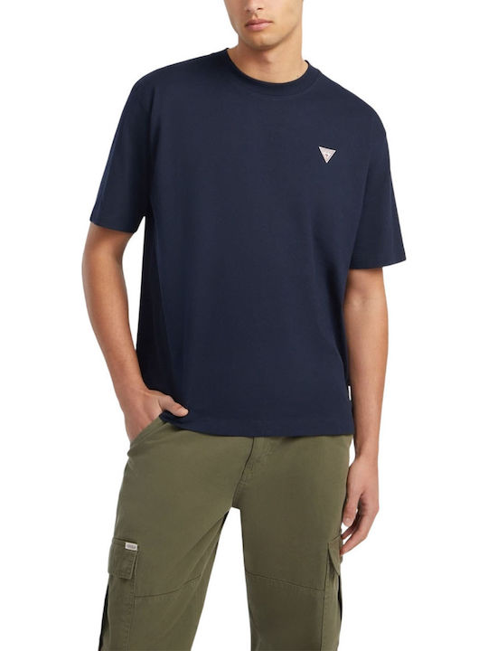 Guess T-shirt Μπλε