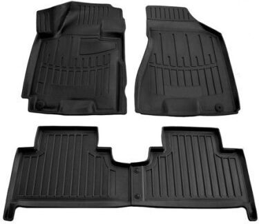 Umbrella Set Covorașe Față și Spate 4buc din Furtun pentru Kia Sportage 2004-2010 Negre