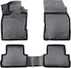 Umbrella Set Covorașe Față și Spate 4buc din Furtun pentru Nissan Qashqai II (J11) 2013-2021 Negre