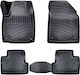 Umbrella Set Covorașe Față și Spate 4buc din Furtun pentru Jeep Cherokee 2014-2019 Negre