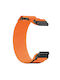 Techsuit Watchband Quickfit Armband Orange (Garmin Fenix 3/3 HR/5X/5X Plus/6X/6X Pro/7X/7X Pro Solar)