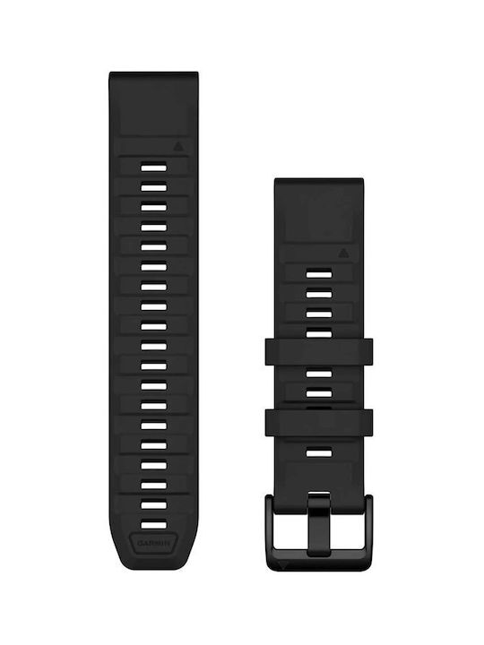 Garmin Quickfit 22 Black Silicone Band