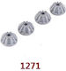 Wltoys 144001-1271 10t Differential Asteroid Gear Set Zinc Alloy Rc Car Part
