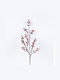 Branch with Red Snowy Berries 65cm