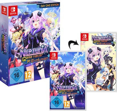 Neptunia Game Maker R:Evolution Day One Edition Switch Game (German Cover)