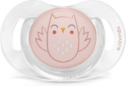 Suavinex Πιπίλα Σιλικόνης Bonhomia Owl Pink για...