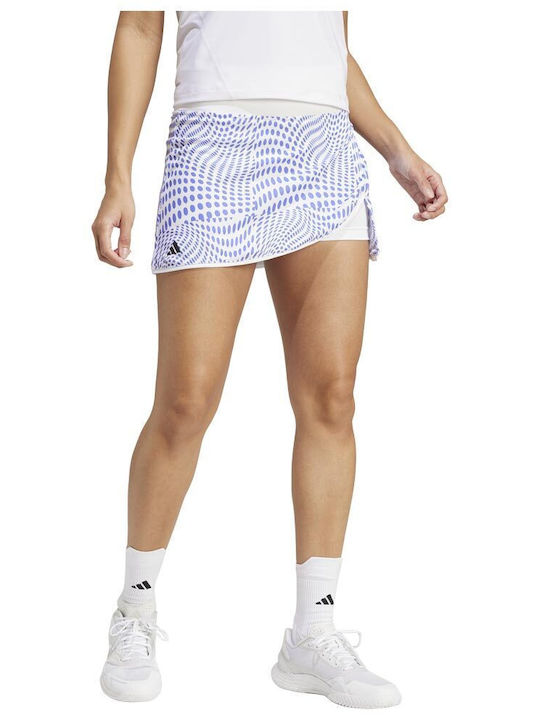 Adidas Club Frauen Rock-Shorts Hohe Taille in Blau Farbe