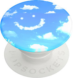 Popsockets Popgrip Дизайн Небеса Бяло