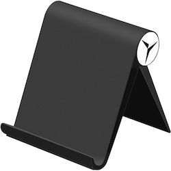 Foldable Multi-Position Adjustable Tablet Smartphone Desk Stand Black