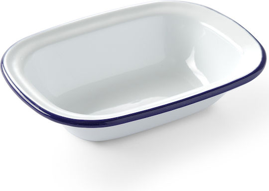 Hendi Plate Soup Rectangular Inox White 17.5x13cm