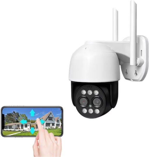 Jortan IP Surveillance Camera Wi-Fi Full HD 1080p Waterproof with Microphone