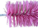 Zola Plastic Cleaning Brush with Handle Purple