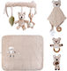 Bebe Stars Baby Gift Set made of Wood 5pcs