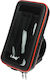 Motorcycle Scooter Stand + Waterproof Case Smartphones 6.3 "max Black