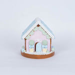 Pink Gingerbread House 12.5cm