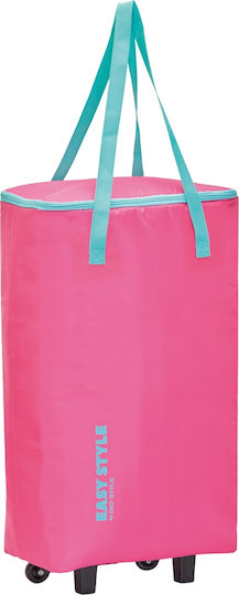 Shopping Trolley Pink 33x20x63cm