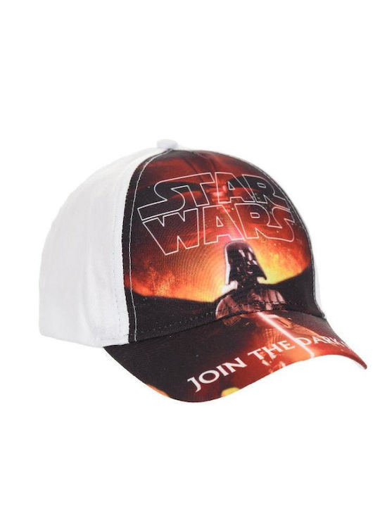 Superheroes Kids' Hat Jockey Fabric White