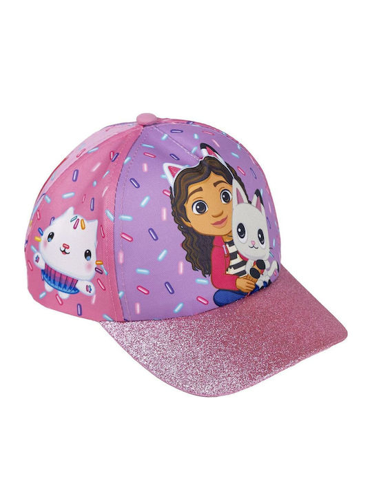Gabby's Dollhouse Kids' Hat Jockey Pink