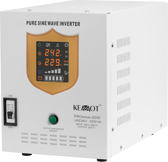 Emergency Power Supply Kemot Prosinus-2200 Pure Sinusoidal Waveform Ła Function