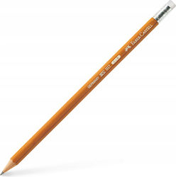 Faber-Castell Μολύβι B με Γόμα Μπεζ Faber-Castell Μολύβι B με Γόμα Μπεζ