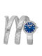 Signature Snake Women's Watch 23mm Battery with Silver Stainless Steel Bracelet