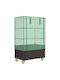 vidaXL Planter Box Plastic Brown 50x80x182cm.