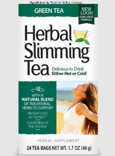 21st Century Herbal Slimming Tea Green Tea 24 Bags