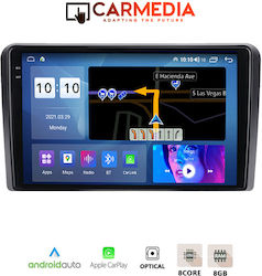 Carmedia Car-Audiosystem für Audi A3 2003-2012 (Bluetooth/USB/WiFi/GPS) mit Touchscreen 9.5"