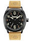 Timberland CillicotheZ Men's Watch 46mm Battery with Beige Leather Strap