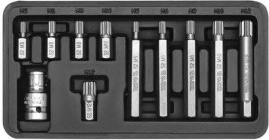 Yato Spline Socket Set 11pcs 0415