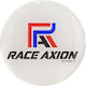 Race Axion Αυτοκόλλητα Σήματα Αυτοκινήτου με Επικάλυψη Σμάλτου 7.2 x 7.2cm για Ζάντες Αυτοκινήτου σε Λευκό Χρώμα 4τμχ