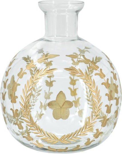 Artekko Decorative Vase Aphelios Transparent 20cm