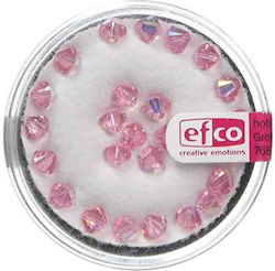 Efco Мънисто Розов 6мм