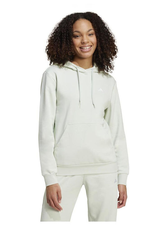 adidas Essentials Sweatshirt Gray with Hood