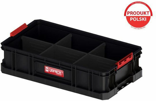 Tool Basket Compartments 470x237x114mm Cut 548mm 14.3l System Two Box 100 Flex Skrqboxtwo1fczapg001 Qbrick