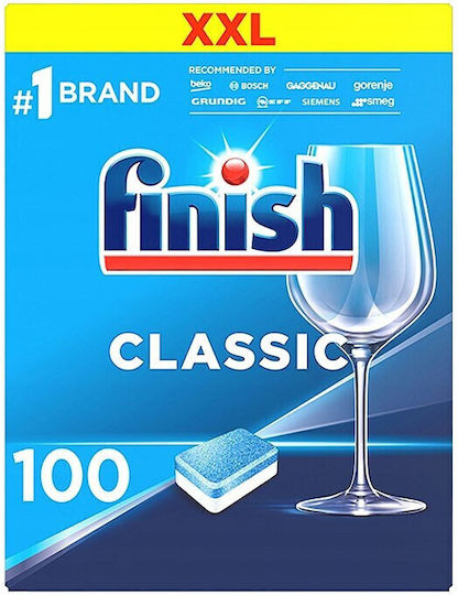 Finish Classic 100 Dishwasher Pods