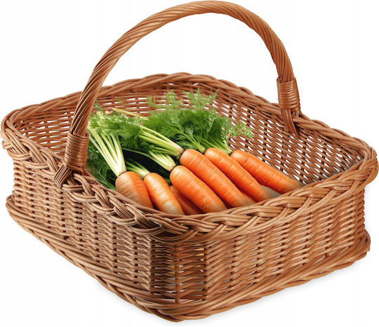 Kadax Storage Basket Wicker Brown 1pcs