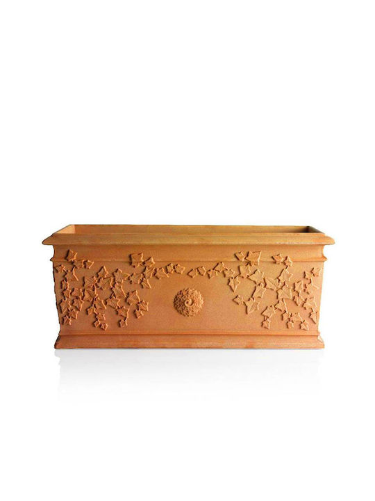 Bama Planter Box 80x32cm Light Terracotta